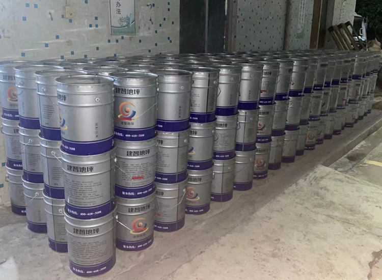 環(huán)氧地坪漆3噸發(fā)往新疆 - 2022新目標  新的起點【建智科技】